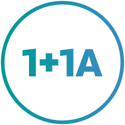 1+1A